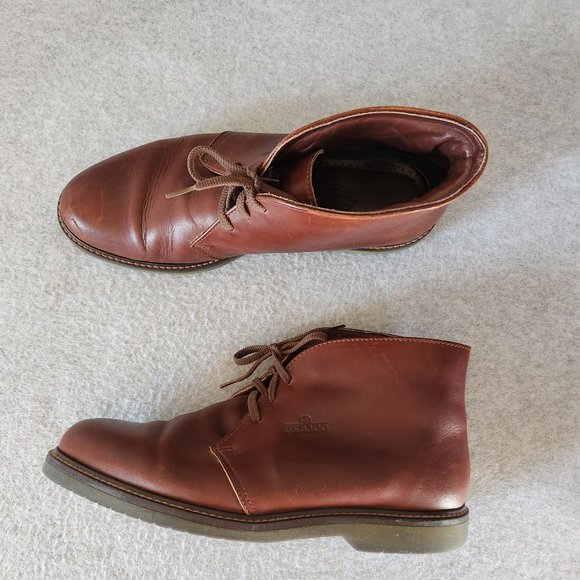 Sebago Drysides Waterproof Leather Chukka Boots Lace-Up Brown main image 5